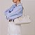 Bolsa Feminina Rafitthy De Ombro Preta Estruturada Com Fivelas E Detalhes Dourados Off White - Imagem 2
