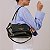 Bolsa Rafitthy Transversal E Ombro Com Tampa Flap Alça Dupla Removível Preto - Imagem 2