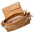 Bolsa Rafitthy Transversal E Ombro Com Tampa Flap Alça Dupla Removível Ligth Tan - Imagem 5
