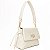 Bolsa Rafitthy Transversal E Ombro Com Tampa Flap Alça Dupla Removível Off White - Imagem 3