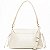 Bolsa Rafitthy Transversal E Ombro Com Tampa Flap Alça Dupla Removível Off White - Imagem 4