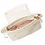 Bolsa Rafitthy Transversal E Ombro Com Tampa Flap Alça Dupla Removível Off White - Imagem 5