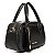 Bolsa Feminina Rafitthy Baú De Mão E Transversal Com Costura Pesponto E Tassel Preto - Imagem 3