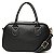 Bolsa Feminina Rafitthy Baú De Mão E Transversal Com Costura Pesponto E Tassel Preto - Imagem 4