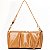 Bolsa Feminina Rafitthy De Ombro E Transversal Com Alça Decorativa Caramelo - Imagem 1