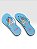 Chinelo Estampado Azul Azul Claro/Azul Claro - Imagem 1