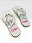 Chinelo Feminino Estampado Com Detalhes Florais Off White/Off White - Imagem 1