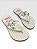 Chinelo Feminino Estampado Com Detalhes Florais Off White/Off White - Imagem 3