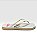 Chinelo Feminino Estampado Com Detalhes Florais Off White/Off White - Imagem 4
