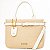 Bolsa Feminina Rafitthy Tote De Mão E Transversal Com Alça Removível Yvory/Natural - Imagem 1