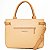Bolsa Feminina Rafitthy Tote De Mão E Transversal Com Alça Removível Yvory/Natural - Imagem 3