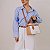 Bolsa Feminina Rafitthy Tote De Mão E Transversal Com Alça Removível Ivory/Caramelo - Imagem 2