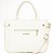 Bolsa Feminina Rafitthy Tote De Mão E Transversal Com Alça Removível Ivory/Caramelo - Imagem 5
