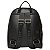 Mochila Feminina Rafitthy Casual Com Bolso Frontal E Alças Ajustáveis Preto - Imagem 3