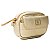Bolsa Feminina Rafitthy Transversal Com Carteira Porta-Celular E Alça Ajustável Ouro Light - Imagem 2