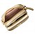 Bolsa Feminina Rafitthy Transversal Com Carteira Porta-Celular E Alça Ajustável Ouro Light - Imagem 4