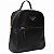 Mochila Feminina Rafitthy Casual Com Bolso Frontal, Alças Ajustáveis E Detalhe Metalizado Preto - Imagem 2