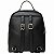 Mochila Feminina Rafitthy Casual Com Bolso Frontal, Alças Ajustáveis E Detalhe Metalizado Preto - Imagem 4