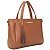 Bolsa Feminina Estruturada Com Tassel Alça Tiracolo Removível Nocciolla - Imagem 2
