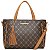 Bolsa Rafittthy Com Estampa Monograma Tassel E Alça Tiracolo Dark Cacau/ Caramelo - Imagem 1