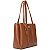 Bolsa Feminina Rafitthy Tote De Ombro Com Alças Duplas E Pingente Decorativo Tiramissu - Imagem 5