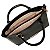 Bolsa Feminina Rafitthy De Mão E Transversal Com Alças Duplas E Pingente Decorativo Preto - Imagem 4