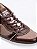 Tênis Casual Esportivo Com Solado Chunky E Detalhes Modernos Marron/Mocca/Bege - Imagem 3