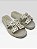 Papete Littz Com Aplicações Metalizadas Off White/Ouro - Imagem 1