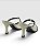 Tamanco Di Valentini Com Tiras Contrastantes Off White - Imagem 3