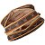 Bolsa Transversal Rafitthy Compacta Com Detalhe Em Tassel Darck Cacau/Ambar - Imagem 3