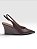 Scarpin Via Uno Feminino Com Salto E Bico Fino Terra - Imagem 6