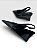 Scarpin Via Uno Feminino Com Salto E Bico Fino Preto - Imagem 3