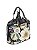Bolsa Feminina Totebag Carioca Romance em flor - Preto - Imagem 2