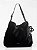 Bolsa Petite Jolie Fluffy Bag Preto PJ11376 - Imagem 1