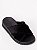Chinelo Petite Jolie Smash Fur Preto PJ7709 - Imagem 5