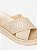 Chinelo Petite Jolie Smash Metalizado Champgne PJ6812IIA - Imagem 1