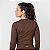 BLUSA LONGA POWER FLEX MARROM - Imagem 2