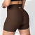 SHORT POWER FIT CANELADO MARROM - Imagem 3
