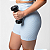SHORT POWER FIT CANELADO AZUL MILK - Imagem 3