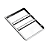 Bandeja Inox 22x17x1,5cm com 12 divisorias - Fava Millenium - Imagem 1