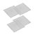 PLACA CRISTAL 1,00MM QUADR C/5 UND  ESSENCE DENTAL - Imagem 1