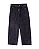 Calça Jeans Baggy Preto Estonada Estampada - Imagem 1