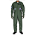 Macacão de Voo Aeronáutica de Aramida Verde Escuro 10 Bolsos - Imagem 2