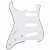 Escudo Thida Branco Stratocaster Canhota 3 Camadas - Imagem 1