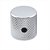 Knob Thida Flat Top Metal Cromado Com Trava - Imagem 1