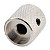 Knob Thida Flat Top 6,4mm Metal Cromado Com Trava - Imagem 3