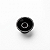 Knob RPC Preto e Branco Top Hat Volume Tone - Imagem 3