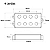 Captador Humbucker Wilkinson Soap Bar Para Baixo Musicman 4 Cordas - Imagem 4
