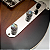 Knob De Aço Para Guitarra Telecaster Cromado Dome com Top Abalone - Imagem 4