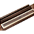 Cavelete em Madeira Rosewood Tie Block Plate Para Violão Nylon Clássico - Imagem 2